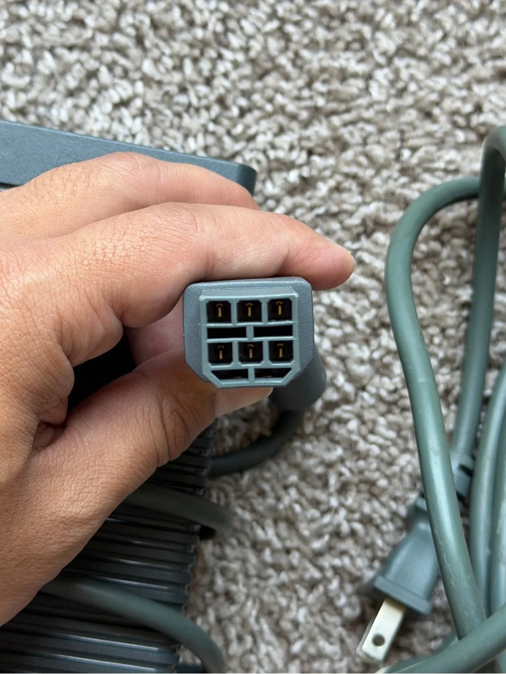 MICROSOFT XBOX 360 AC ADAPTER POWER BRICK CORD SUPPLY USED